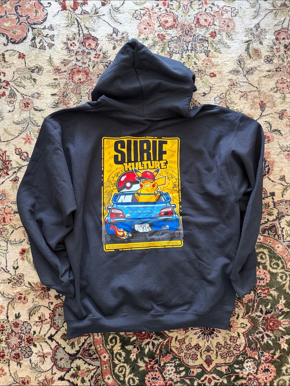 Subaru Pikachu WRX STI Hoodie